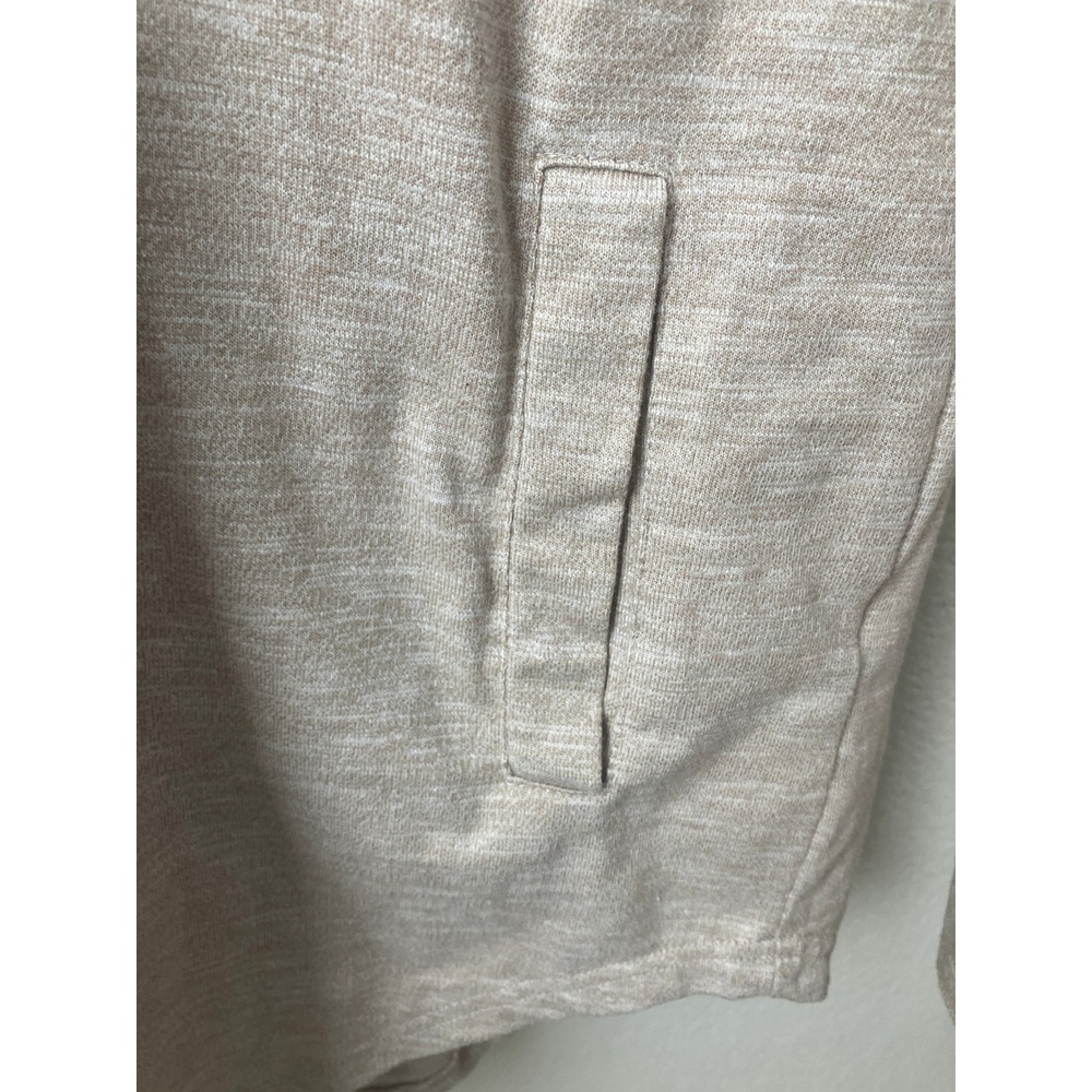 Pacsun Longer Fit Hoodie Beige Raglan‎ Sleeve Pullover Casual Comfy - Picture 5 of 8